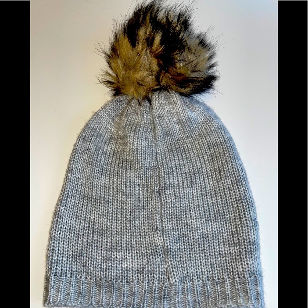 Aerie woven Beanie with Pom Pom